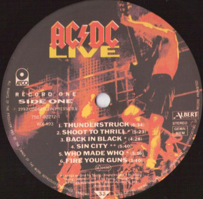 AC/DC : Live (2xLP, Album, S/Edition, Gat)