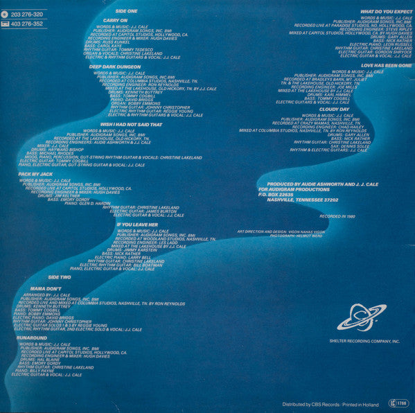 J.J. Cale : Shades (LP, Album)