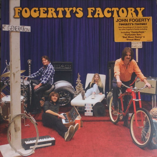 John Fogerty : Fogerty's Factory (LP, Album)