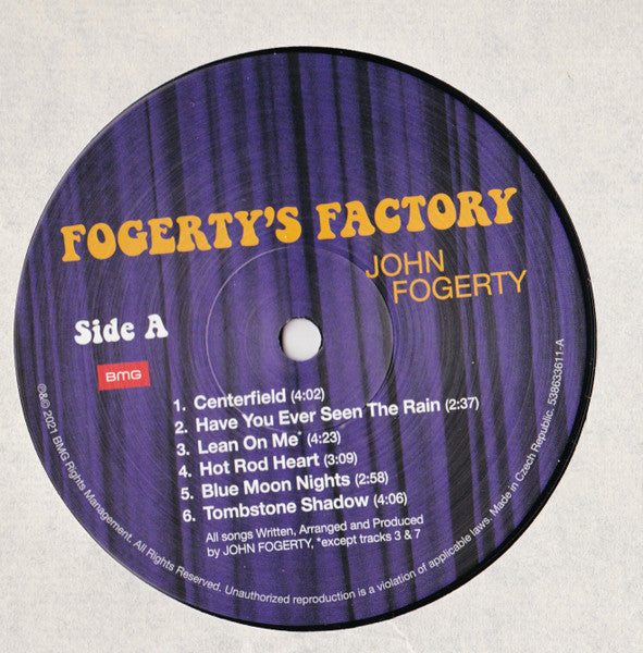 John Fogerty : Fogerty's Factory (LP, Album)