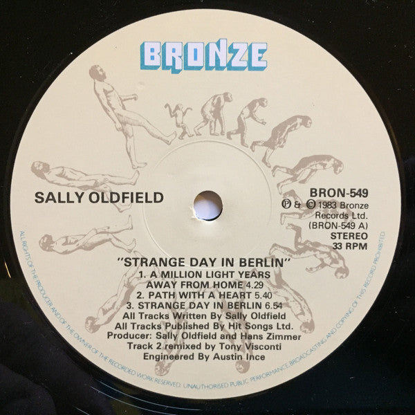 Sally Oldfield : Strange Day In Berlin (LP, Album)