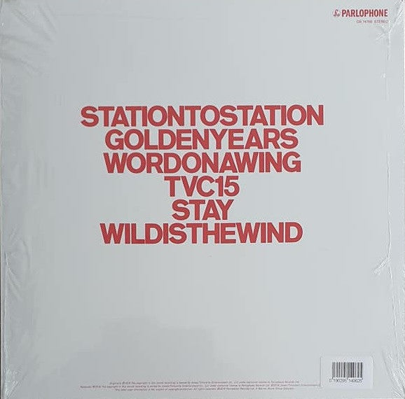 David Bowie : Station To Station (LP, Album, Ltd, RE, RM, Red)