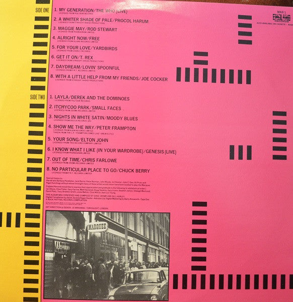 Various : The Marquee Collection Volume 1 (LP, Comp)