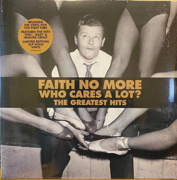 Faith No More : Who Cares A Lot? The Greatest Hits (2xLP, Album, Comp, Ltd, RE, Gol)