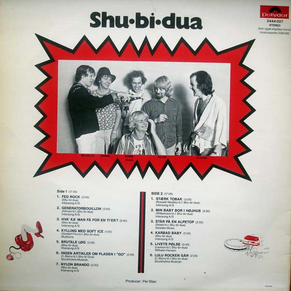 Shu-bi-dua : Shu-bi-dua's Værste (LP, Comp)