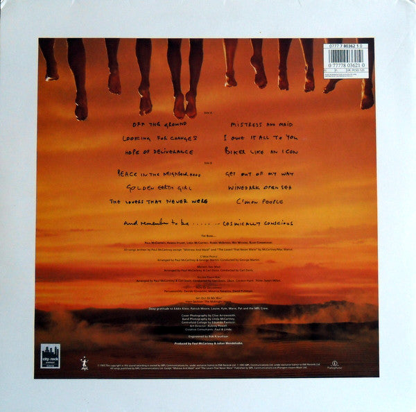 Paul McCartney : Off The Ground (LP, Album, Mad)