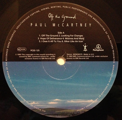 Paul McCartney : Off The Ground (LP, Album, Mad)