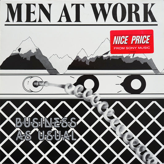 Men At Work : Business As Usual (LP, Album, RE)
