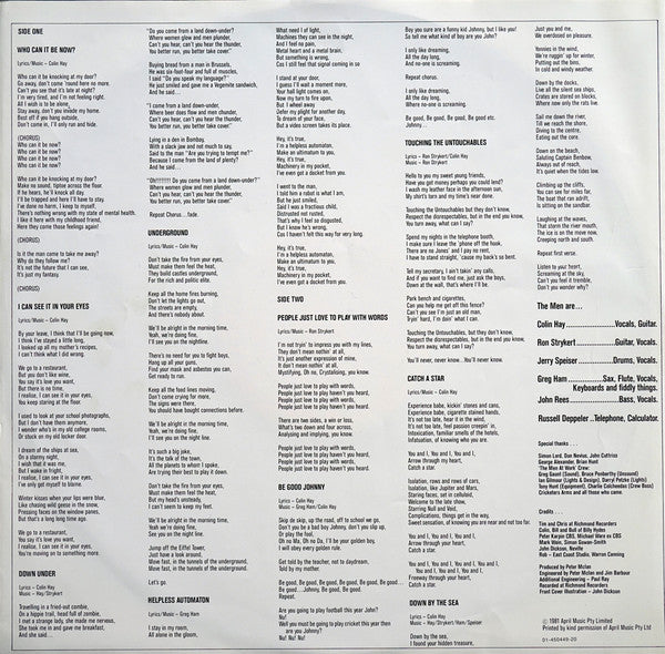 Men At Work : Business As Usual (LP, Album, RE)