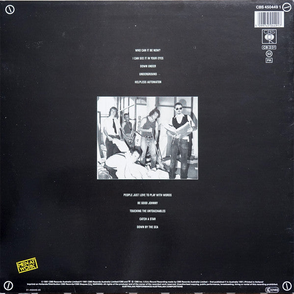 Men At Work : Business As Usual (LP, Album, RE)