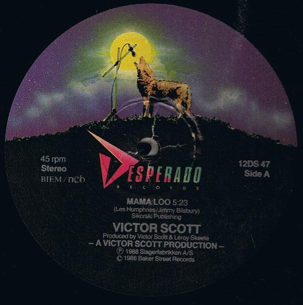 Victor Scott : Mama Loo / Love's No Stranger (12")