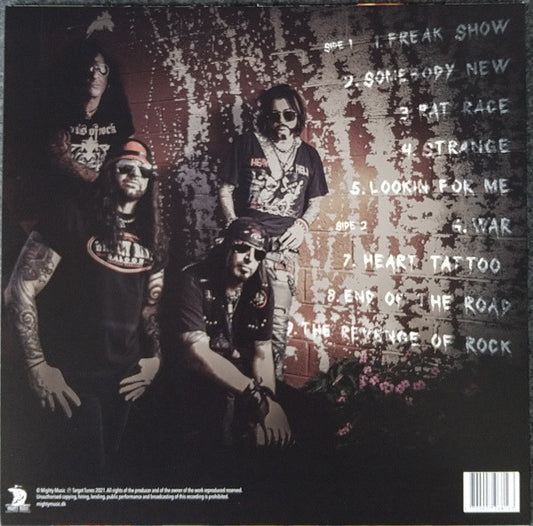 Kickin Valentina : The Revenge Of Rock (LP, Album, Ltd, Red)