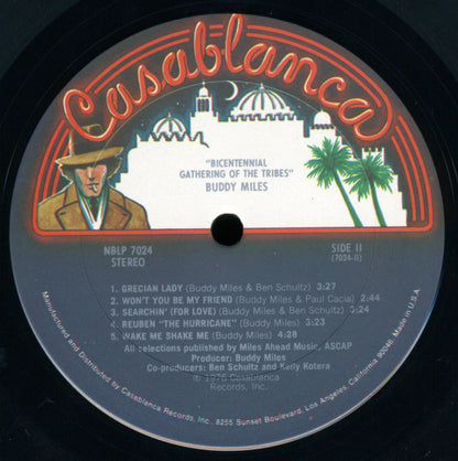 Buddy Miles : Bicentennial Gathering Of The Tribes (LP, Album)