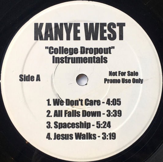 Kanye West : The College Dropout (Instrumentals) (2x12", Promo)