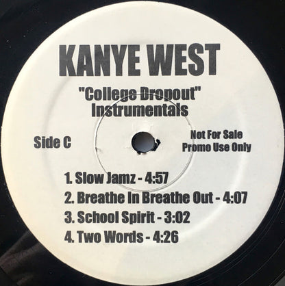 Kanye West : The College Dropout (Instrumentals) (2x12", Promo)