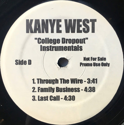 Kanye West : The College Dropout (Instrumentals) (2x12", Promo)