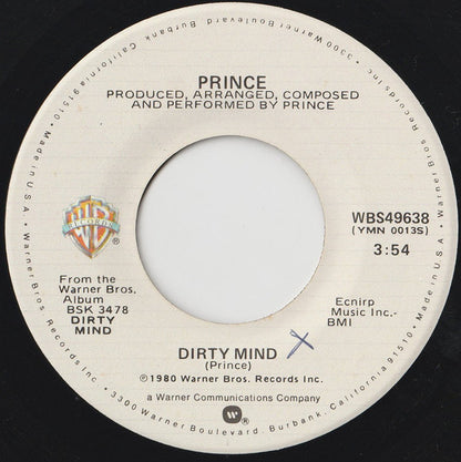 Prince : Dirty Mind (7", Single, Spe)