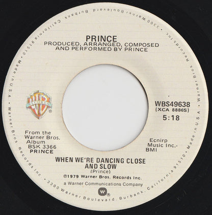 Prince : Dirty Mind (7", Single, Spe)