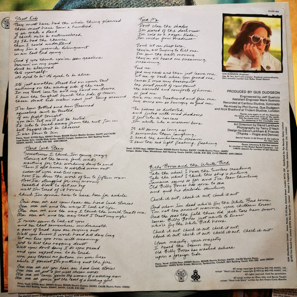 Elton John : Rock Of The Westies (LP, Album, "Bl)