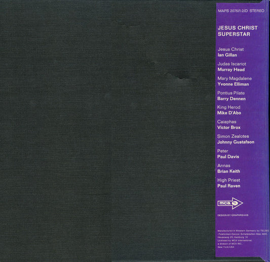 Various : Jesus Christ Superstar (2xLP, Album + Box, Boo)