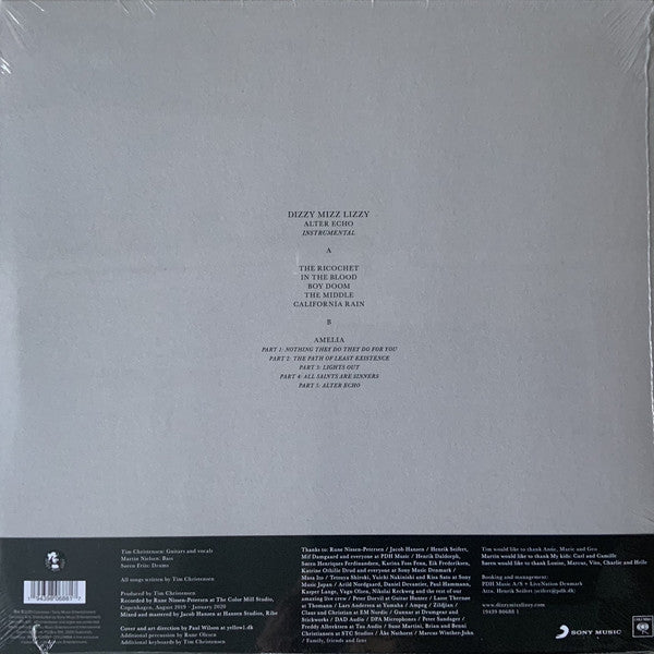 Dizzy Mizz Lizzy : Alter Echo Instrumental (LP, Album, Ltd, S/Edition, Cle)