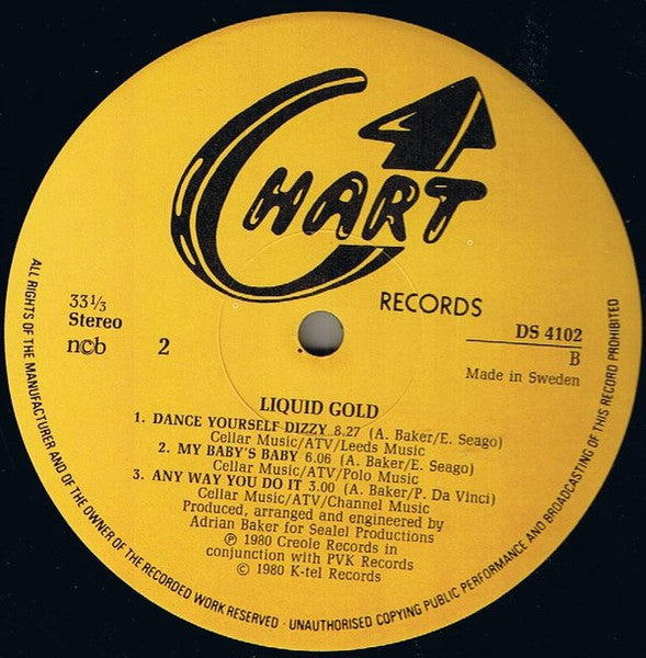 Liquid Gold : Liquid Gold (LP, Album)