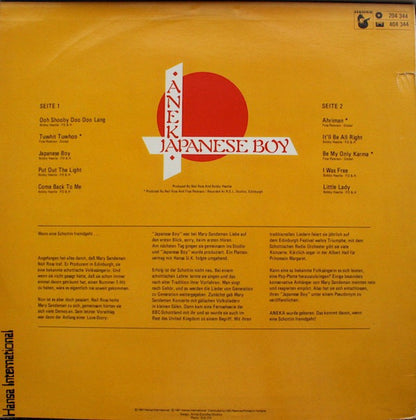 Aneka : Japanese Boy (LP, Album)