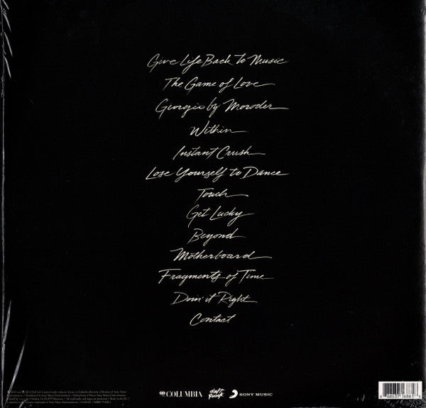Daft Punk : Random Access Memories (2xLP, Album, RE, 180)