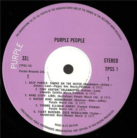 Various : Purple People (LP, Smplr)