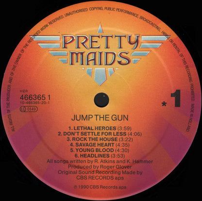 Pretty Maids : Jump The Gun (LP, Album)