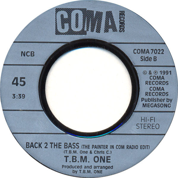 TBM 1 : Back To The Bass (7", Single)
