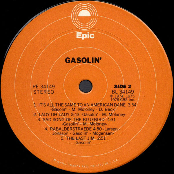 Gasolin' : Gasolin' (LP, Album)