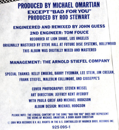 Rod Stewart : Camouflage (LP, Album, Als)