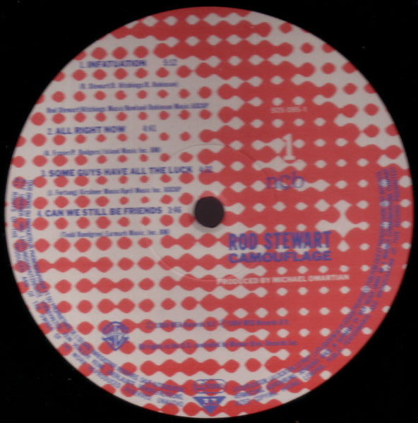 Rod Stewart : Camouflage (LP, Album, Als)