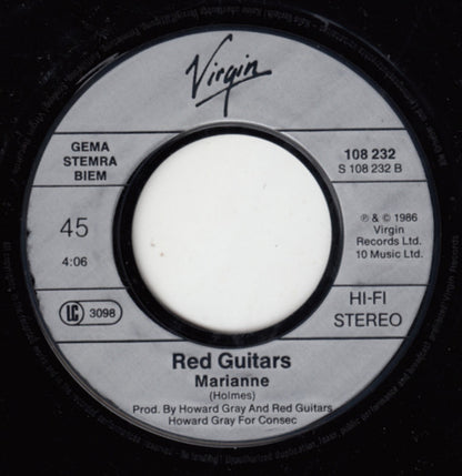 Red Guitars : America And Me (7", Single)