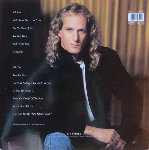 Michael Bolton : The One Thing (LP, Album)