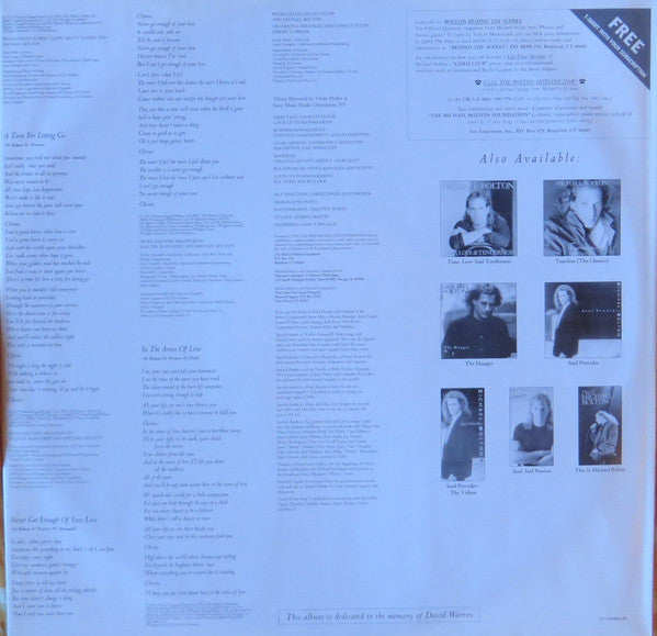 Michael Bolton : The One Thing (LP, Album)