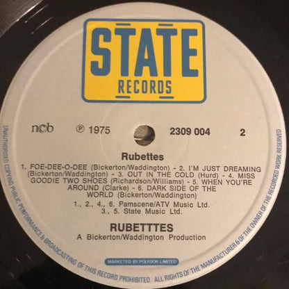 Rubettes* : Rubettes (LP, Album)