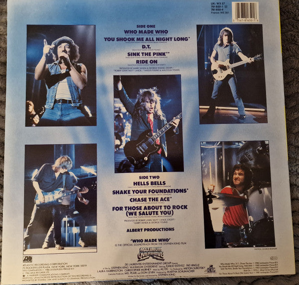 AC/DC : Who Made Who (LP, Comp)