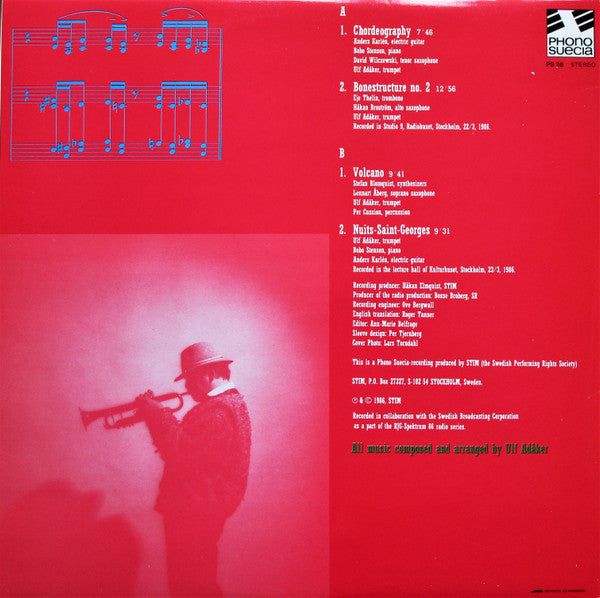 Ulf Adåker, Radiojazzgruppen : Chordeography (LP, Album)