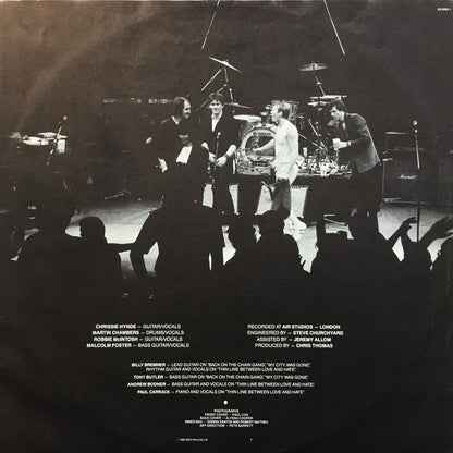 The Pretenders : Learning To Crawl (LP, Album)