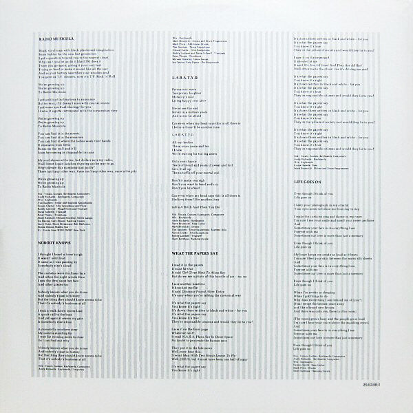 Nik Kershaw : Radio Musicola (LP, Album)