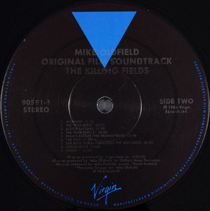 Mike Oldfield : The Killing Fields (Original Film Soundtrack) (LP, Album, SP )