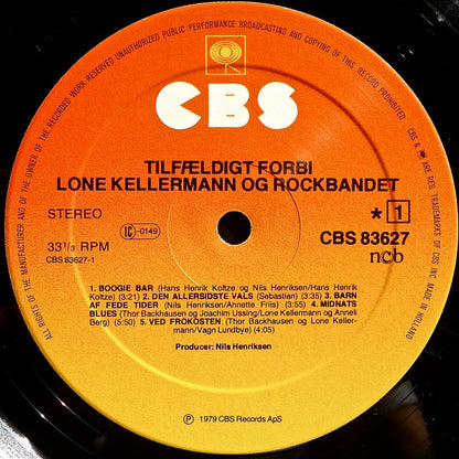 Lone Kellermann & Rockbandet : Tilfældigt Forbi (LP, Album)