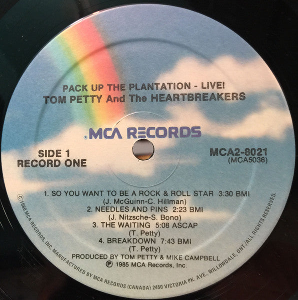 Tom Petty And The Heartbreakers : Pack Up The Plantation - Live (2xLP, Album)