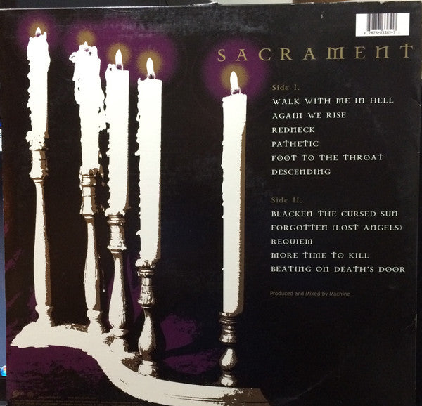 Lamb Of God : Sacrament (LP, Album)