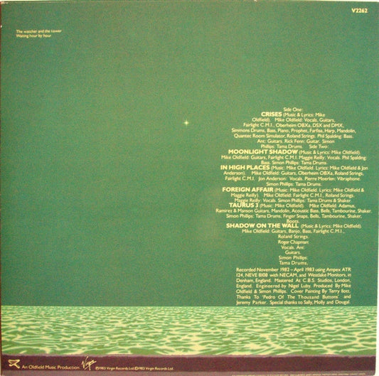 Mike Oldfield : Crises (LP, Album)