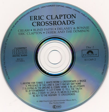 Eric Clapton : Crossroads (4xCD + Box, Comp, RM)