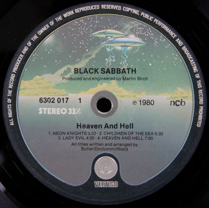 Black Sabbath : Heaven And Hell (LP, Album)