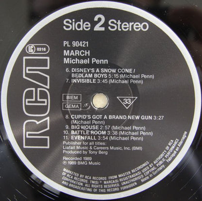 Michael Penn : March (LP, Album)